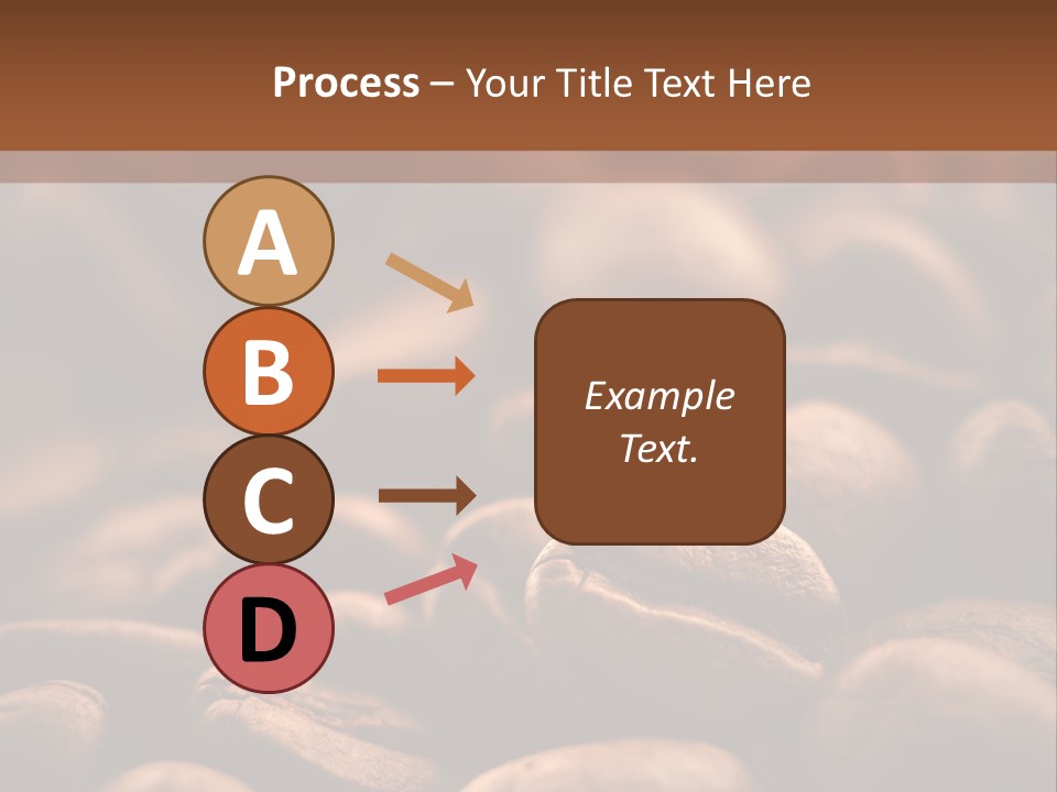 Arabica Closeup Freshness PowerPoint Template