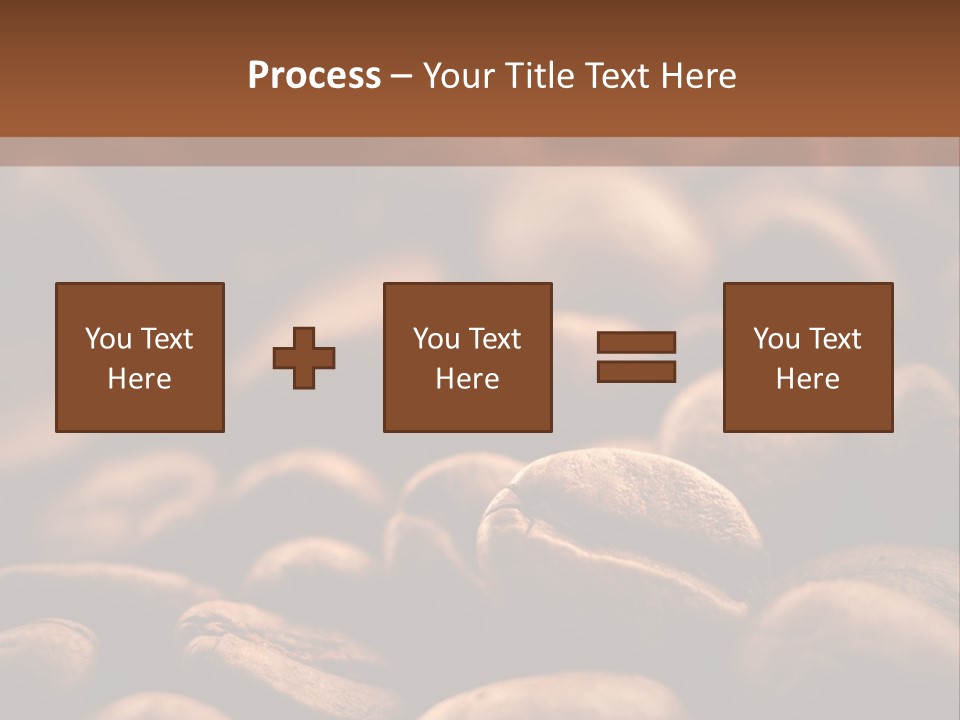 Arabica Closeup Freshness PowerPoint Template