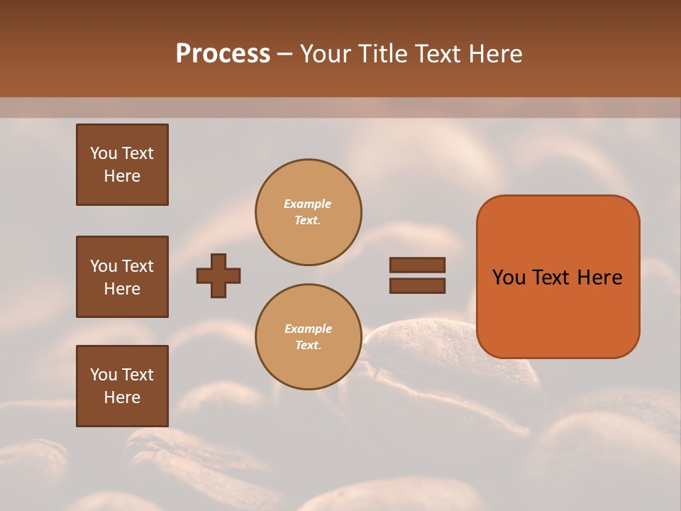 Arabica Closeup Freshness PowerPoint Template
