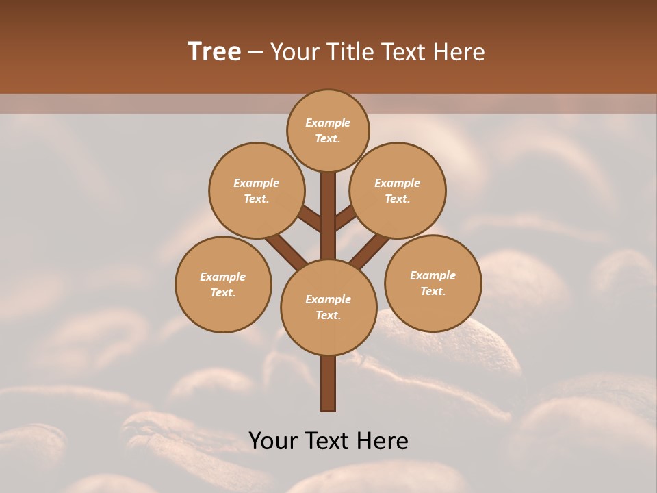 Arabica Closeup Freshness PowerPoint Template