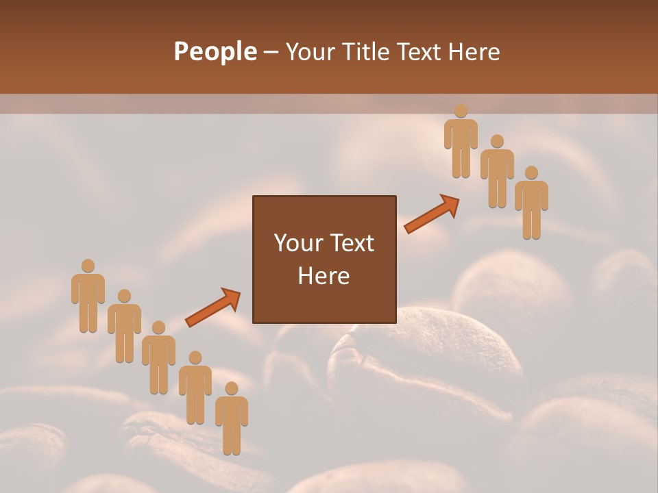 Arabica Closeup Freshness PowerPoint Template