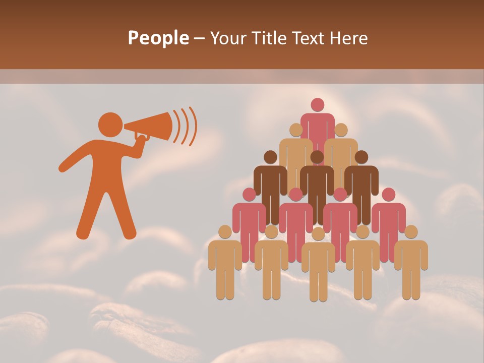 Arabica Closeup Freshness PowerPoint Template