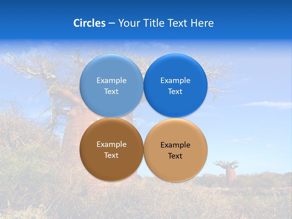 Nicaragua Colorful Chestnut PowerPoint Template