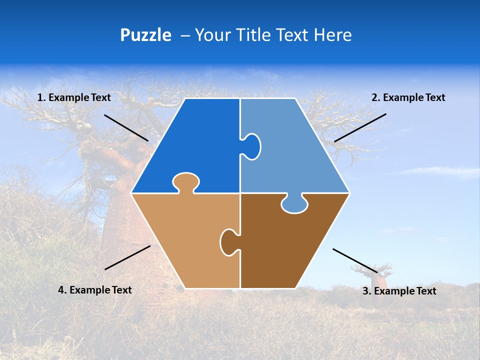 Nicaragua Colorful Chestnut PowerPoint Template