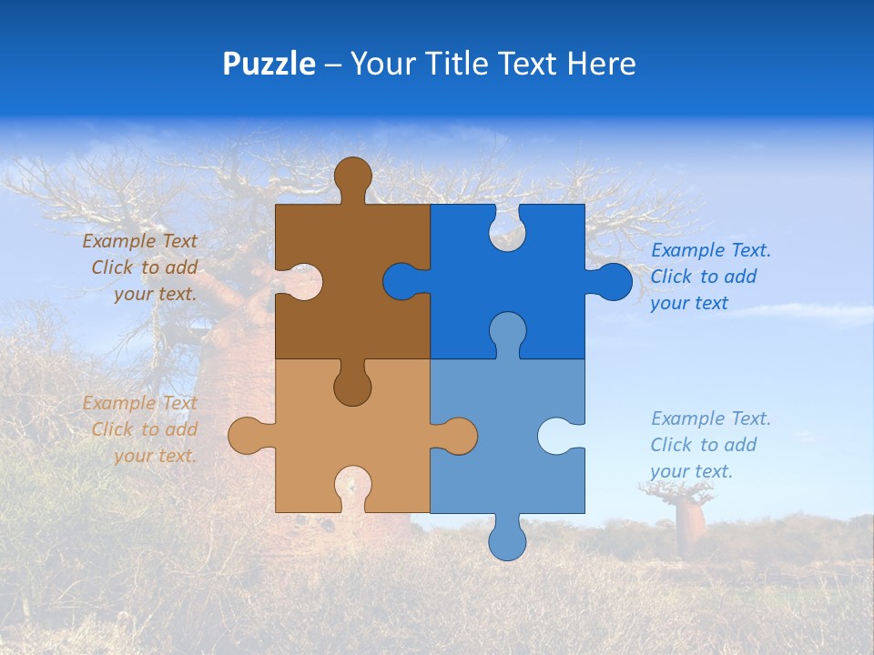 Nicaragua Colorful Chestnut PowerPoint Template