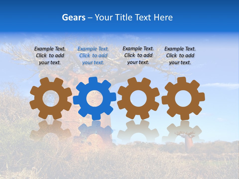 Nicaragua Colorful Chestnut PowerPoint Template