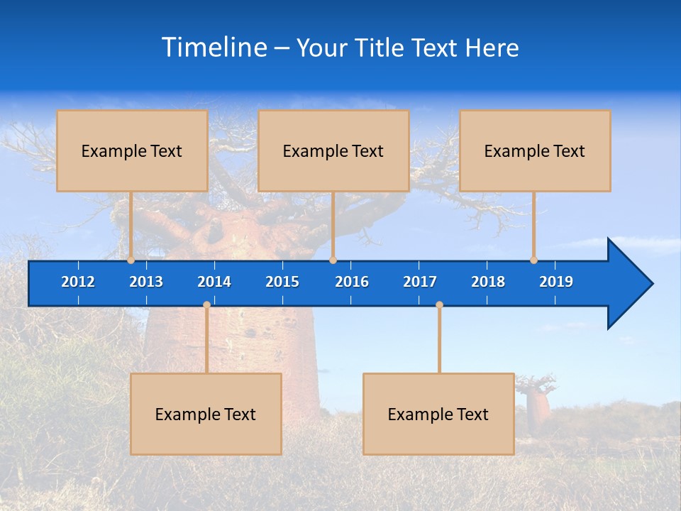 Nicaragua Colorful Chestnut PowerPoint Template