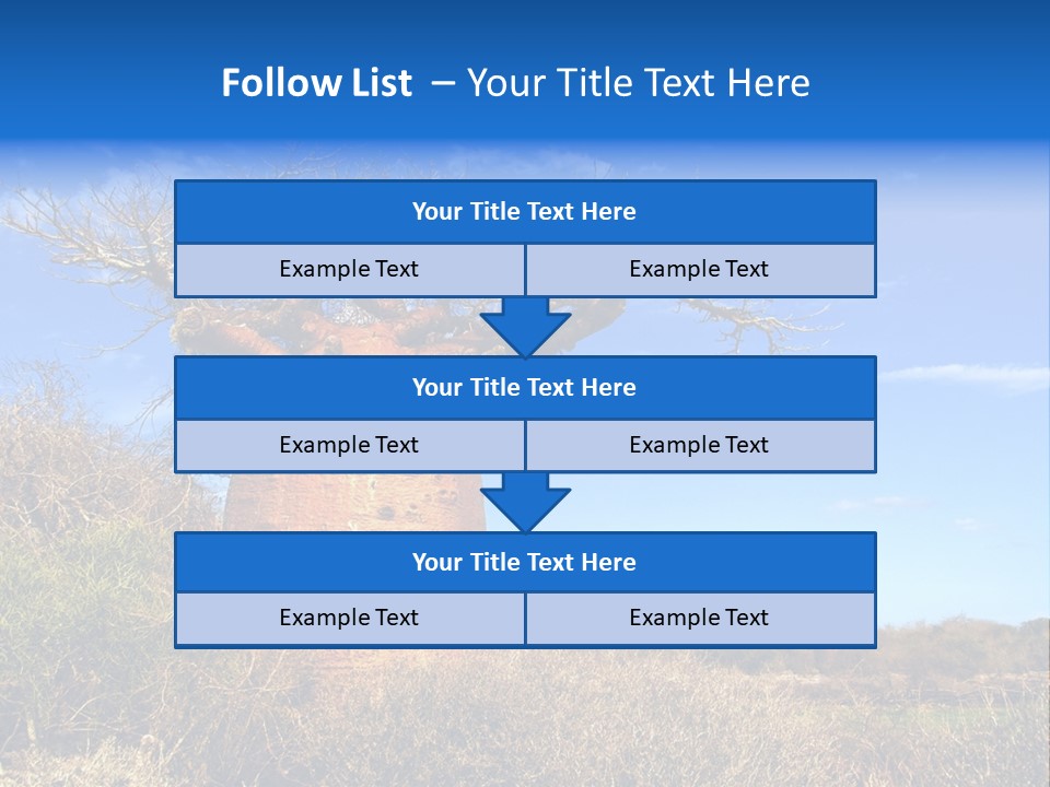 Nicaragua Colorful Chestnut PowerPoint Template