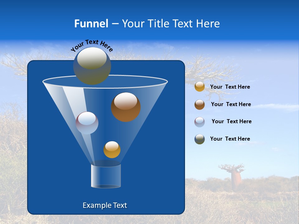 Nicaragua Colorful Chestnut PowerPoint Template