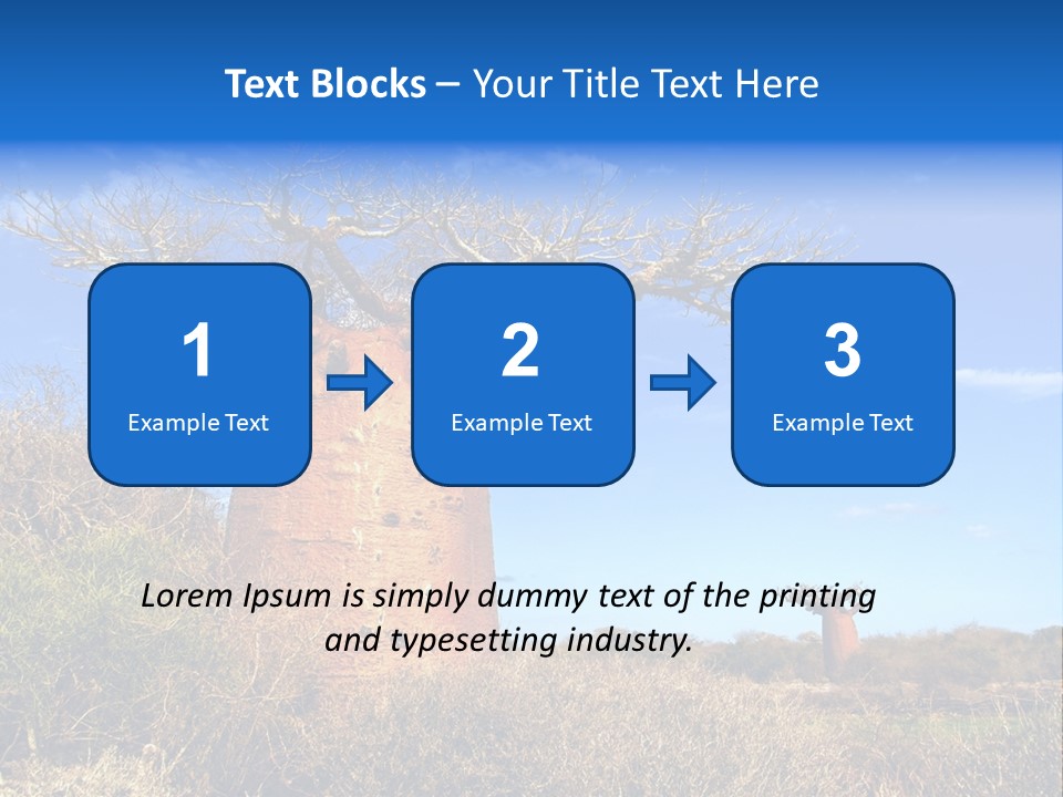 Nicaragua Colorful Chestnut PowerPoint Template