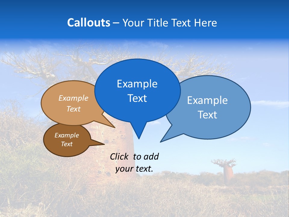 Nicaragua Colorful Chestnut PowerPoint Template