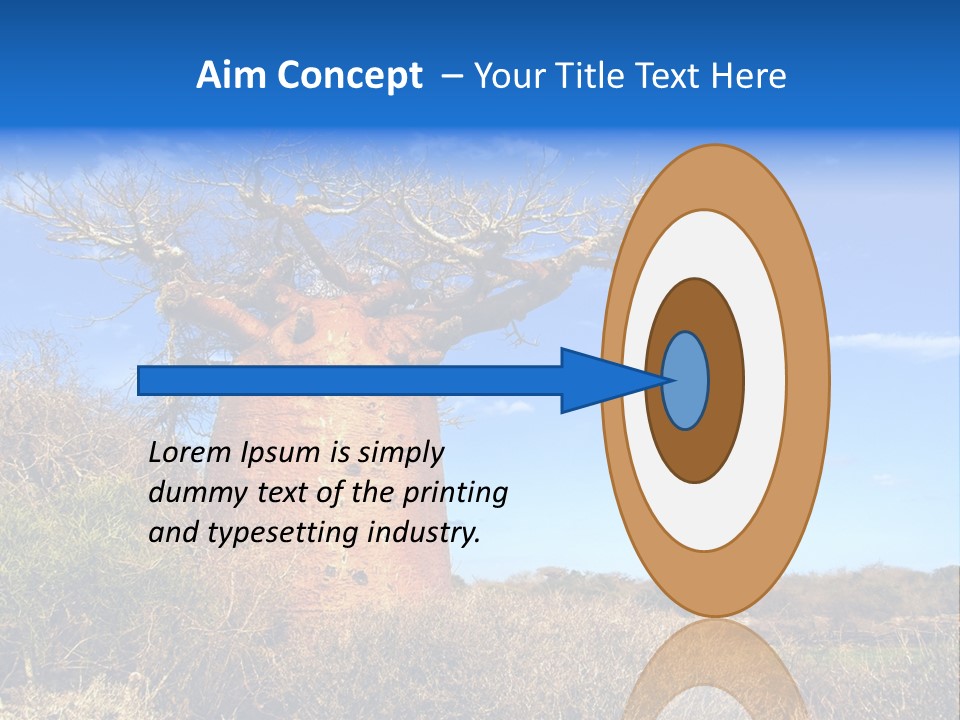 Nicaragua Colorful Chestnut PowerPoint Template