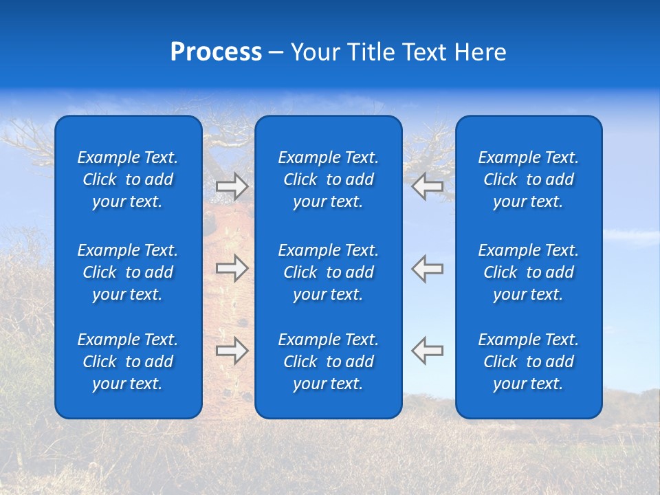 Nicaragua Colorful Chestnut PowerPoint Template