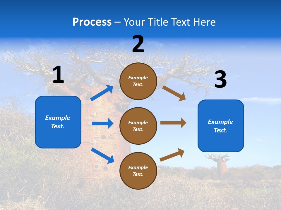 Nicaragua Colorful Chestnut PowerPoint Template