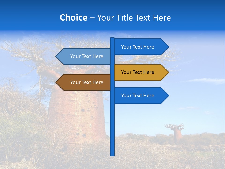 Nicaragua Colorful Chestnut PowerPoint Template