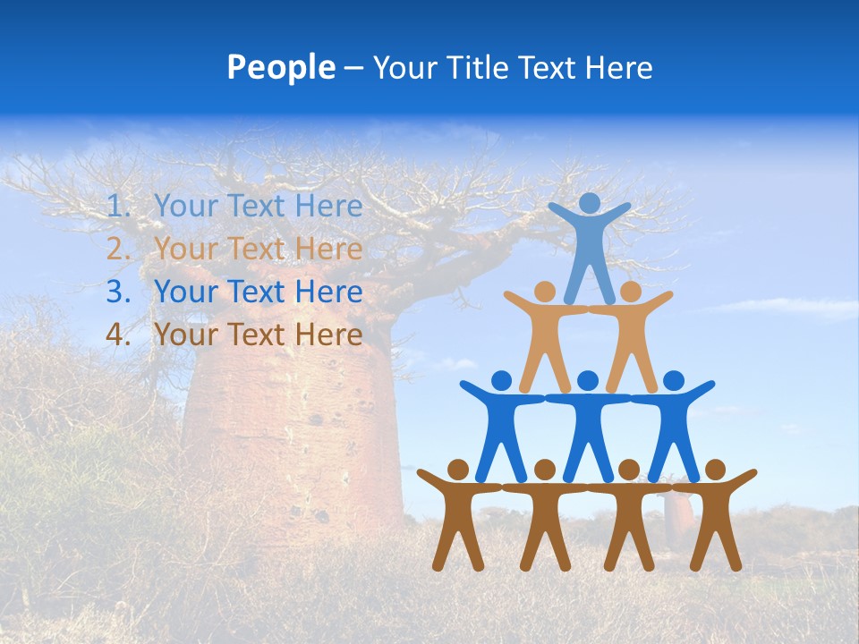 Nicaragua Colorful Chestnut PowerPoint Template