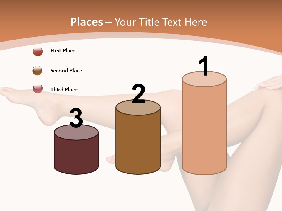 Pretty Female Girl PowerPoint Template