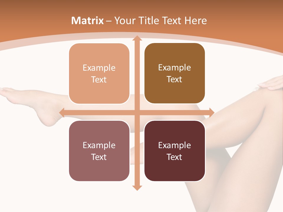 Pretty Female Girl PowerPoint Template