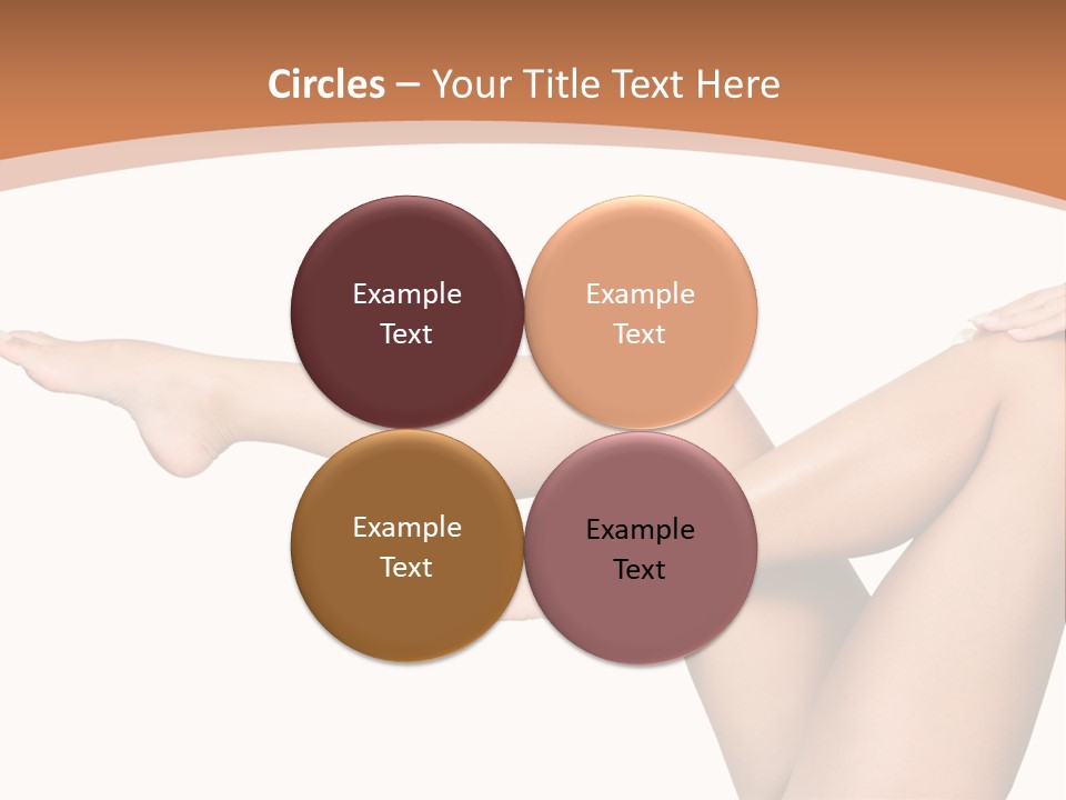 Pretty Female Girl PowerPoint Template