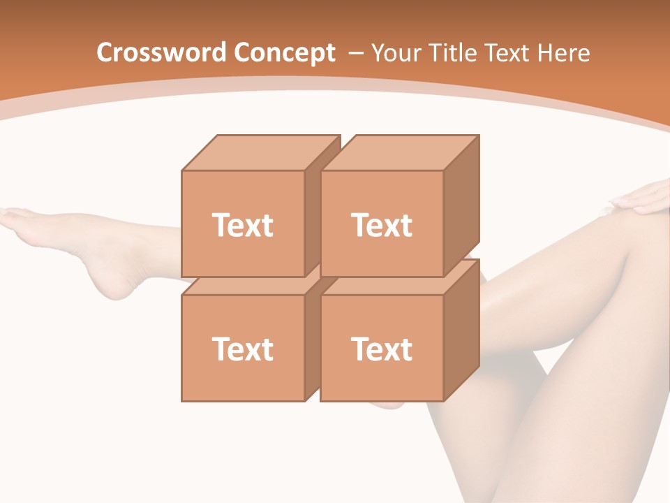 Pretty Female Girl PowerPoint Template