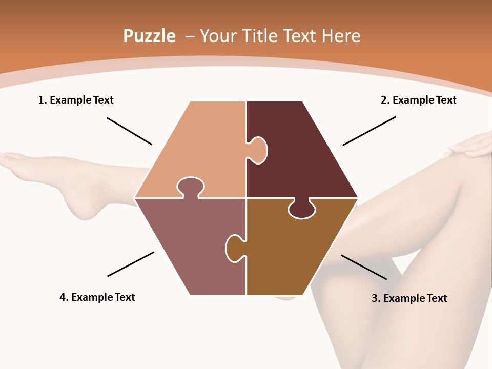 Pretty Female Girl PowerPoint Template