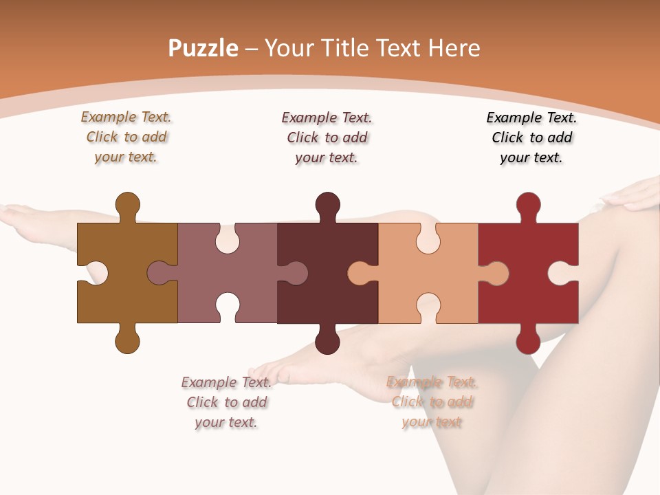 Pretty Female Girl PowerPoint Template