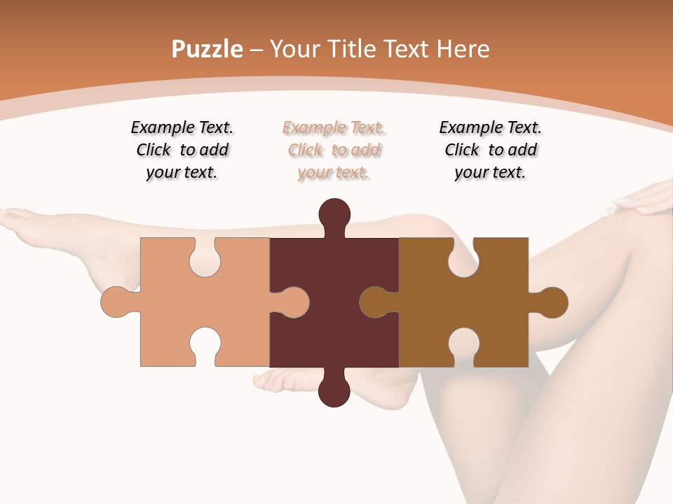 Pretty Female Girl PowerPoint Template