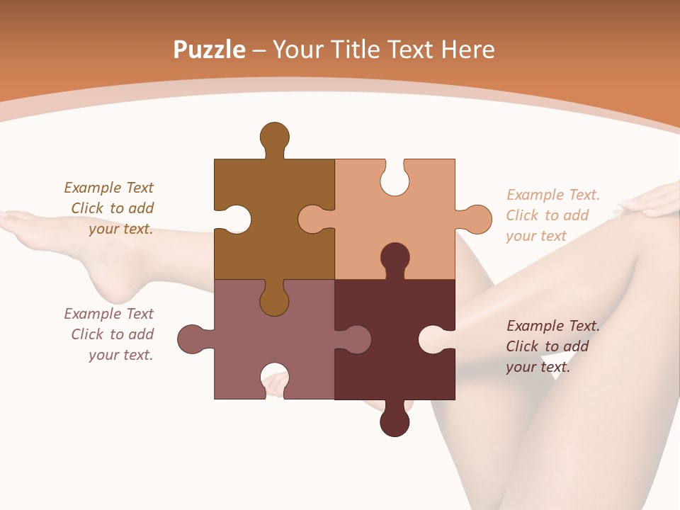 Pretty Female Girl PowerPoint Template