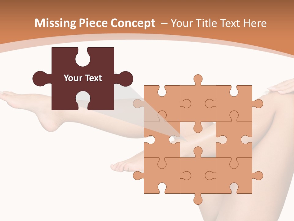 Pretty Female Girl PowerPoint Template