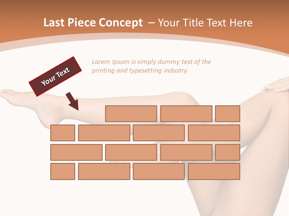 Pretty Female Girl PowerPoint Template