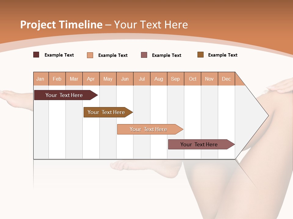 Pretty Female Girl PowerPoint Template