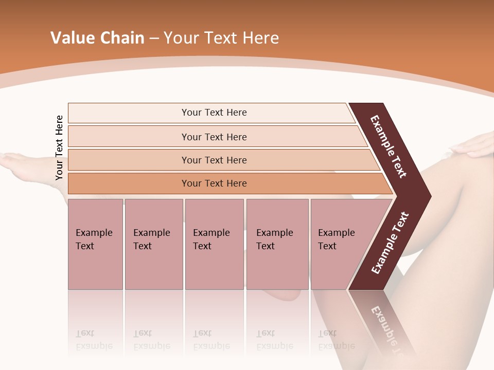 Pretty Female Girl PowerPoint Template