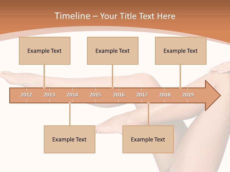 Pretty Female Girl PowerPoint Template