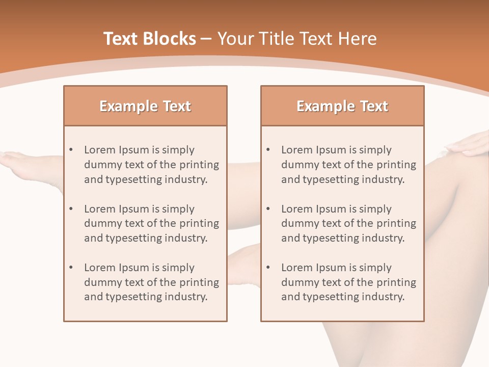 Pretty Female Girl PowerPoint Template