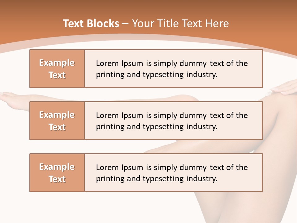 Pretty Female Girl PowerPoint Template