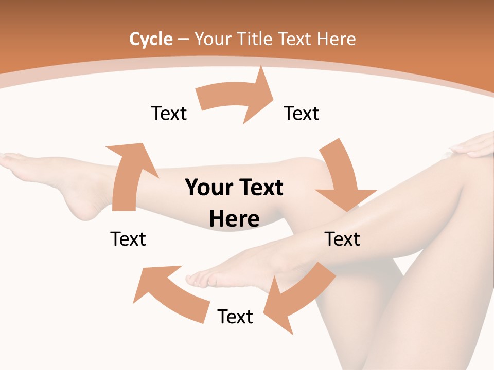 Pretty Female Girl PowerPoint Template