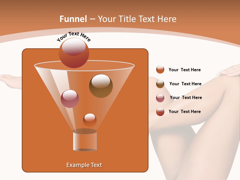 Pretty Female Girl PowerPoint Template