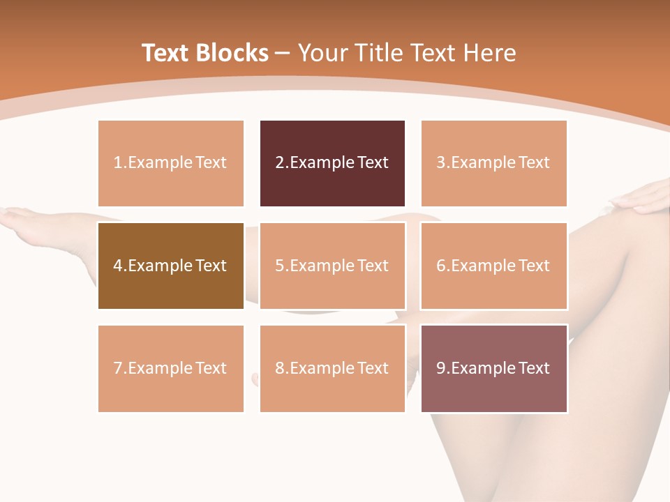 Pretty Female Girl PowerPoint Template