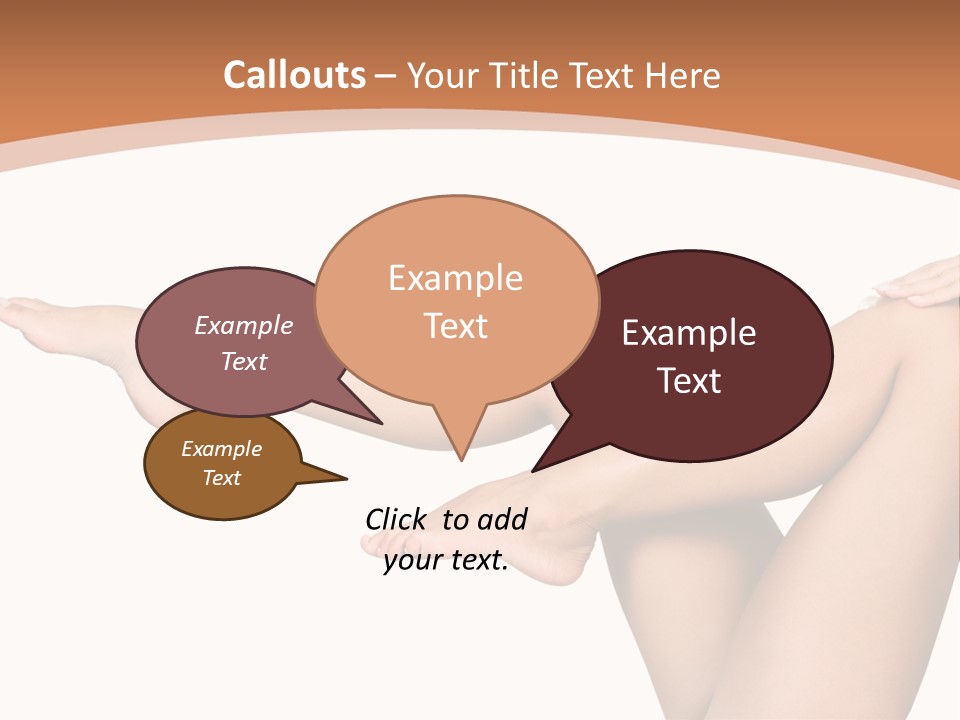 Pretty Female Girl PowerPoint Template