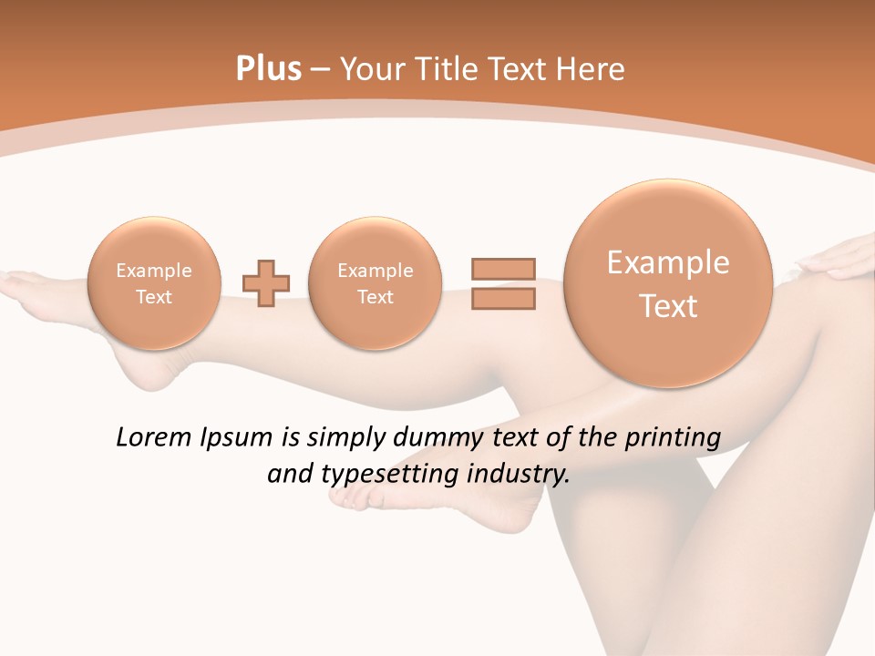 Pretty Female Girl PowerPoint Template