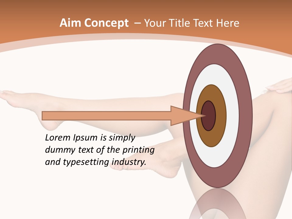 Pretty Female Girl PowerPoint Template