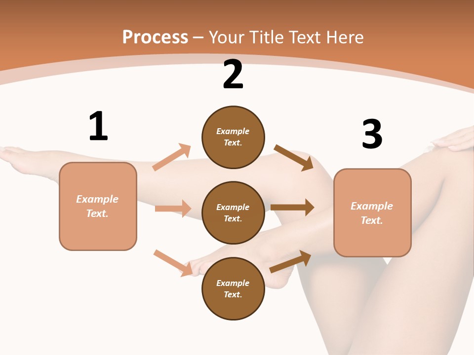 Pretty Female Girl PowerPoint Template