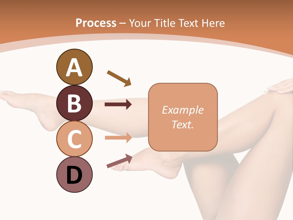 Pretty Female Girl PowerPoint Template