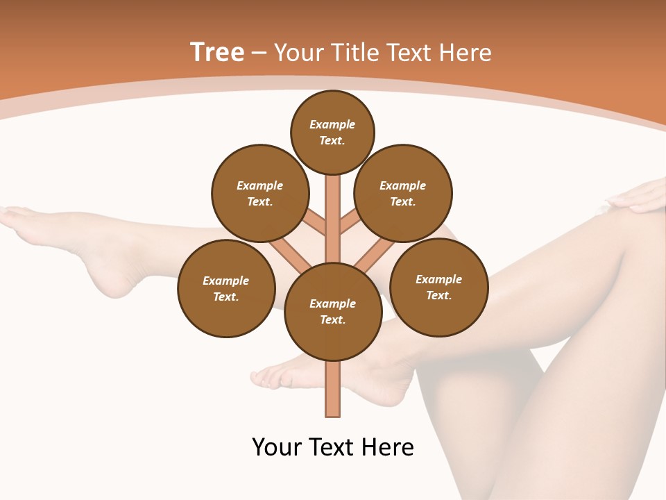 Pretty Female Girl PowerPoint Template