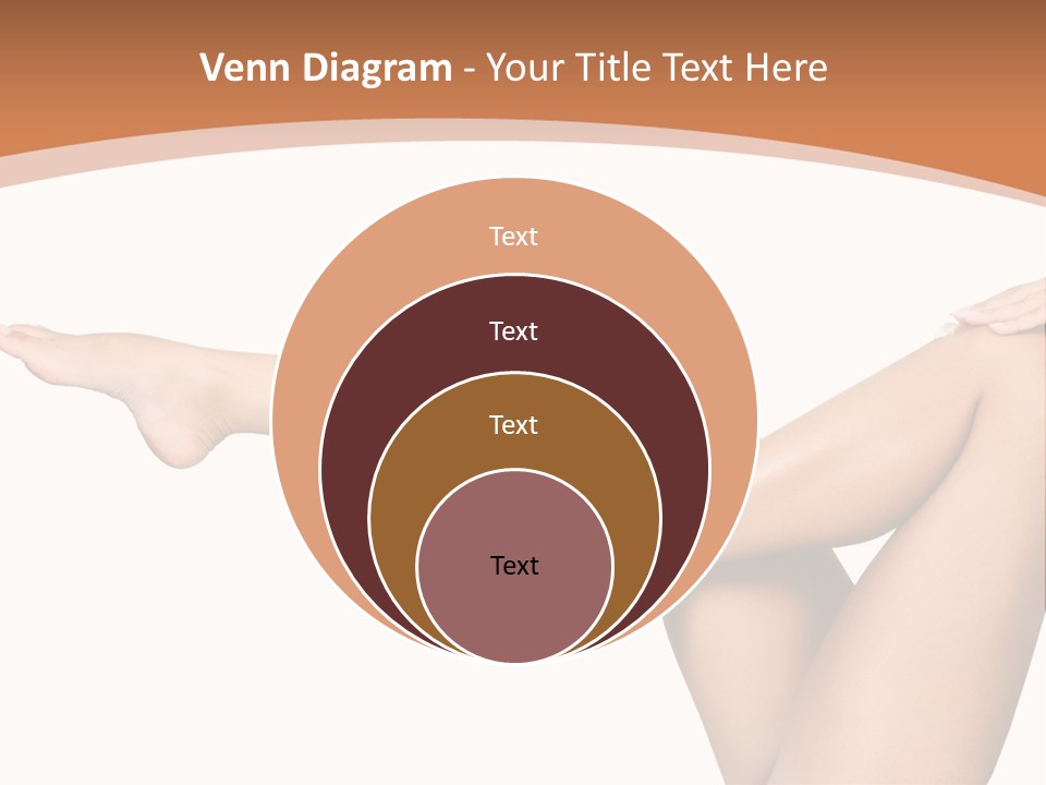 Pretty Female Girl PowerPoint Template