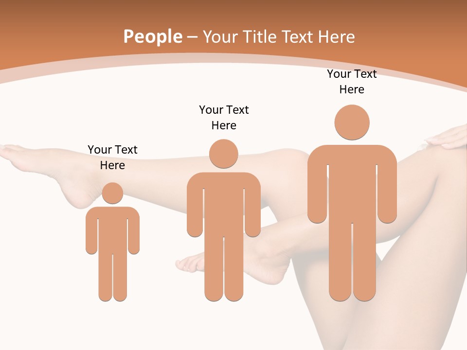 Pretty Female Girl PowerPoint Template