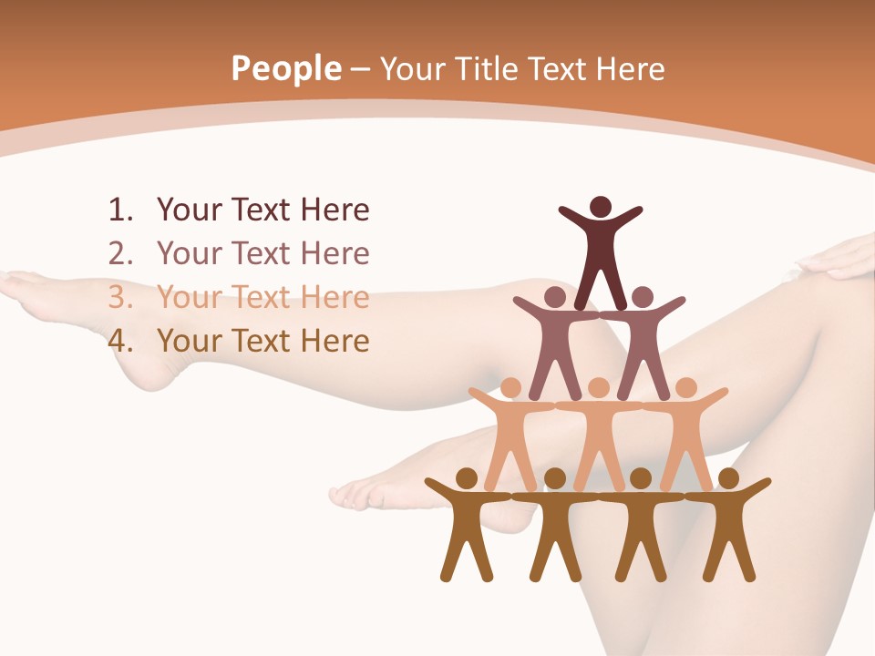 Pretty Female Girl PowerPoint Template