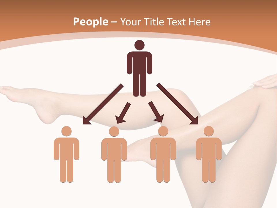 Pretty Female Girl PowerPoint Template