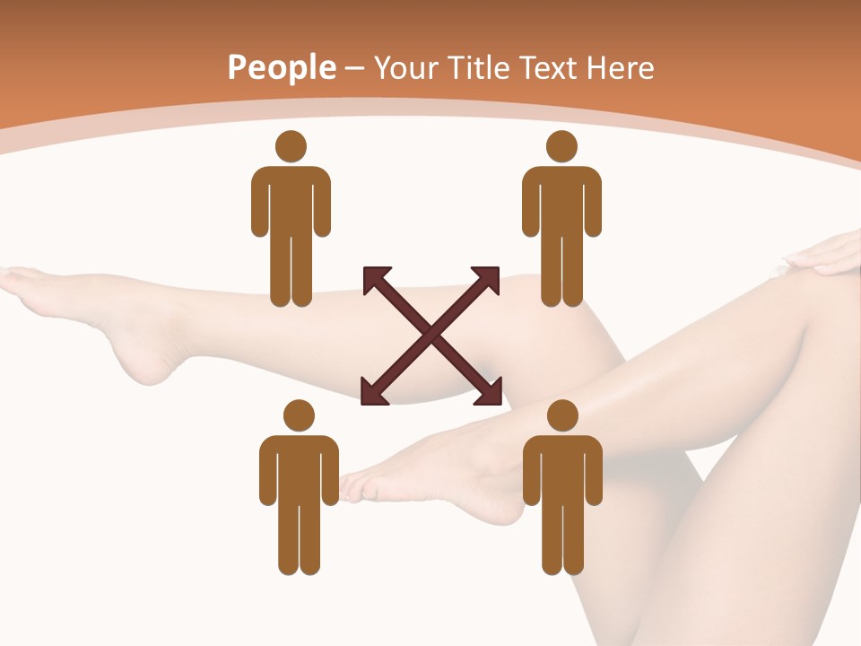 Pretty Female Girl PowerPoint Template