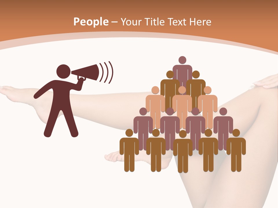 Pretty Female Girl PowerPoint Template